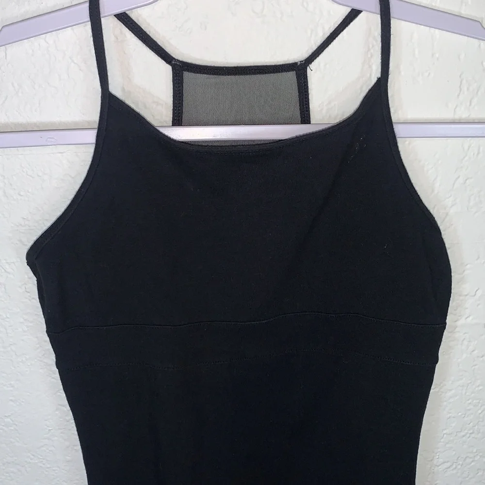 Justice Active Girls Black Sleeveless Leotard – Size 14
